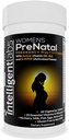 Inteligentní laboratoře Prenatal Multivitamin žen, 25 Základní těhotenské vitamíny a minerály, s 5-MTHF aktivovaný folát, aktivní B12 a B6, Easy- to- Take, 2 měsíce dodávky