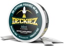 Deckiez Energy Pouches, 5 plechovky (100 Servings), Cukr zdarma kofein dodatek, Kávové Pouches & Energy Drink Alternative, 50mg Caffeine Pouches, Mint Flavor
