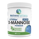 Nyní nový UTI- Slip D Mannose Non GMO Organic Source Powder 65g sklenice