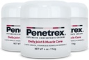 Penetrex Joint & Muscle Therapy - Soothing Comfort for Back, Neck, Hands, Feet - Premium All Body Rub with Arnica, Vitamin B6 MSM & Boswellia - 4oz Cream (3 balení)