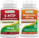 Nejlepší Naturals 5- HTP (5- hydroxytryptofan) 100 mg & Magnesium Glycinate 425 mg