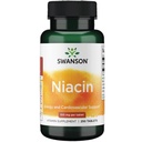Swanson Niacin (vitamin B3) - vitamin dodatek podporující srdeční zdraví a metabolismus karbohydrátů - Promotes Natural Energy Production - (250 tablet, 100 mg NE)