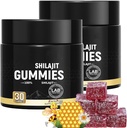Himalayan Gold Class Shilajit Gummies s Manuka Med for Men & Women 's 124; Blood Orange Oil Flavor Flavor 124; 85 + Trace Minerals & Fulvic Acid for Focus & Energy Health Gummies -30 Count (2)