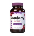 Bluebonnet Nutrition Cranberry Fruit Extract, Podpora močových cest *, Non- GMO, Kosher- Certified, Vegan, Gluten- Free, Soy- Free, Dairy- Free, 60 Zeleninové kapsle, 60 Služeb