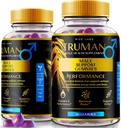 rize laboratoře (2 Pack) Truman Gummies, Truman pro muže, Truman Performance Dodatek Recenze, Truman Gummy, TrumanMale Support, Tru Man All- přírodní dodatek, Gomitas (120 Gummies)