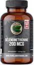 Selen 200mcg dodatek - Selenomethionin - 60 v- caps by Pure Lab Vitamíny - Gluten Free Made in Canada.