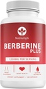 Berberine Plus 1200mg s Royal Jelly - podporuje řízení hmotnosti, Heart Health & Glucose Metabolismus - 120 Vegan Kapsle - Non- GMO, Made in USA