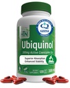 Zdraví Thru Nutrition Ubiquinol 300mg 120 Softgels jako Kaneka QH snížená CoQ-10 cd 124; stabilizované - třetí strana testováno 124; Zvýšená biologická dostupnost cd 124; Kardiovaskulární & Mitochondria Function Support Cum 124; Non-GMO