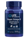 Life Extension Super Omega33 EPA / DHA Fish Oil, Sezame Lignans & Olive Extract - Heart Health, Brain Health, Inflagration Health Support, Cholesterol Health Support, Gluten- Free, Non- GMO, 60 Softgels
