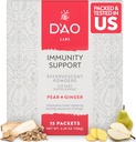 D 'AO Labs Imunity Support - Imunity Boost - Effervescent Imunity Support Powder - Yu Ping Feng San Traditional Chinese Herbal - Effervescent Powder with Pear- Ginger Flavor - 15 Individuální služby