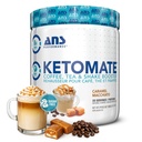 ANS Performance Ketomate kávy smetanový s MCT olej Powder, Delicious, Sugar Free Creamer pro kávu, Čaj & Shakes, Perfektní Keto Energy Powder, 20 Služeb, 15oz, Karamel Macchiato
