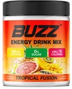 Energy Drink Powder - Energy Boost Drink Mix - Sugar- Free Energy with Antioxidants - Morning Kickstart and Sports Nutrition Endurance Product - 30 Serings, 8 Ounces (Tropical Fusion)
