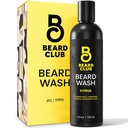 Beard Club Citrus Beard & Face Wash- All- in- One Cleanser, Softens & Nourishes Facial Hair, Hydrates & Cleans Skin, Paraben & Sulfate-Free