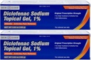 GeriCare Topical Artritis Pain Relief Gel Diklofenac Sodná sůl 1% (NSAID) Ruční zápěstí Kolenní noha Ankle Knee Extra- Strength Pain Reliever- Antizánětlivé Artritis Pain Treatment, 3.53oz (2 Pack)