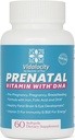 Vidalocity Prenatal Vitamíny pro ženy, Multivitamin Kapsle: Omega 3 Fish Oil (EPA / DHA), Hořčík, Folát, Vitamin D3, C, Vitamin B12, B6, Vitamin A, K & Zinek, 60 Počet (60 Day Supply)
