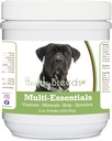 Zdravé Breeds Cane Corso Multi- Essentials Powder for Dogs - ideální doplněk vitaminů, minerály a antioxidanty pro vašeho psa - 8 oz