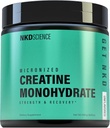 Creatine Monohydrát Třetí strana Testováno 50 Služební mikronizované kreatin pro sílu a obnovu - 5g na Serving - bez příchutí