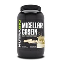 NutraBio Kasein Protein Powder, Micellar Casien Powder, 25g Pomalé trávení protein, pomáhá udržet vás plný, přes noc svalové obnovy & růst, BCAA & EAA, gluten zdarma, Soy Free, 2LB Vanilla