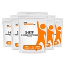 BulkSupplements.com 5-HTP Powder - 5-Hydroxytryptofan, 5 HTP dodatek - 5-HTP 200mg, Mood Supplement - Lepek zdarma, 200mg na Serving, 5kg (11 liber) (balení po 5)
