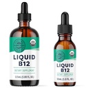 Viméries USDA Organic B12 (115 ml) a (30 ml) Bundle