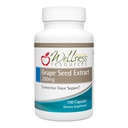 Wellness Resources Grape Seed Extract Dodatek, Nejvyšší potence 95% OPC, Podporuje kůži a tkáně zdraví, Vein zdraví, a imunita (100 Kapsle, 200mg na kapsli)
