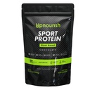 Vegan Sport Protein Powder Chocolate 20 porces - 30g Plant Based Protein, VELOSION, BCAA, Organic Green & Fruits, Probiotika, Tart Cherry for Post Workout Recovery, Inform Sports Certified Keto