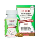 FRESHLITE 2500FU Premium NSK-SD Nattokináza & Vegan Postbiotika pro kardiovaskulární podporu CY124; Krevní tlak, Cholesterol & Heart Health CY124; JNKA Certified CY124; Non- GMO, gluten- Free, 60 Kapsle Japonsko Made