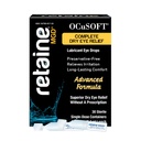 OCuSOFT Retaine MGD Oftalmická emulze - Kompletní suchá oční úleva - Zklidňuje červené a podrážděné oči - 30 hrabě Preservative- Free Single-Use Containers - 0.01 Fl Oz
