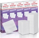 HEALQU 1000 Gázové Pads 2x2 "- Soft Non- Tfined 4-Ply for Tooth Extractions and Zubní procedury - Non- sterilní Square Sponges for First Aid, Surgical, & Wound Dressing (5 balení po 200)