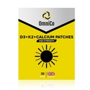 OmniCo - D3 + K2 + vápníkové náplasti - 30 balení