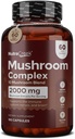 Houba Komplex 124; Cordyceps Houba, Reishi, Shiitake, Maitake a Lions Mane dodatek. A 10- Houba dodatek k podpoře vaší mysli a těla 124; 180 Houbové kapsle