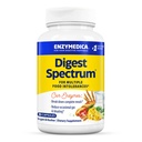 Enzymedica Digest Spectrum, Pokročilé trávicí enzymy pro ženy a muže, Podporuje Digestion a vícenásobné potravinové tolerance, Fast- acting Formule for Gas and Bloating Relief, 90 Kapsle