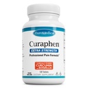 EuroMedica Curaphen Extra Strength - Kurkumin a Boswellia dodatek pro podporu zdravého oběhového oběhu - Turmerický dodatek pro podporu spojů, svalové zdraví a produkce endorfinu - 120 tablet