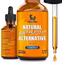 Antibiotika pro kočky v kapkách - Сat Respirační infekce Léčba: Studená, kašel, a alergie - Cat UTI Léčba s krocanem Flavor - May Support Hips & Joints - Správné pro všechny věkové kategorie & Plemeno - 2 Oz