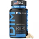 EFEKTIVNÍ NUTRA Dim Dodatek 300mg s BioPerine - Extra síla Estrogen blokáda pro muže a ženy - Hormon & Metabolismus Podpora - 2 měsíce Dodávka