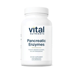 Vital Nutrients Pancreatic Enzymes 1000mg (Full Strength)