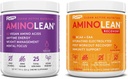 RSP NUTRITION Vegan AminoLean Pre Workout Energy (Acai 25 Servings) s AminoLean Recovery Post Workout Boost (Blood Orange 30 Servings)