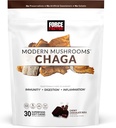 FORCE FACTOR Moderní houby měkké Chews, Chaga Houby dodatek k podpoře imunity, trávení, a Gut zdraví, Antioxidanty dodatek, Delicious Chewy Chocolate Roll Flavor, 30 měkké Chews