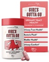 Legendární mléko dívka musí jít ™ - UTI Support Supplementary - Moč Tract Zdraví pro ženy - UTI Relief pro ženy s cukrovinkami zdarma Cranberry a D-Mannose, 30 Služeb
