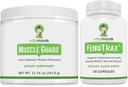 VitaMonk Svalová stráž s HMB, EAA, Vitamin D, Magnesium & FenuTrax Fenugreek Extract, 50% Fenusides pro růst svalů, síla, a vitalita, Pre / Post- Workout Dodatek pro muže a ženy