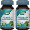 Nature 's Way Oregano Oil - Imunitate Supplement * - 75-85% Carvacol - Gluten Free - 60 Veganských kapslí (2 balení)
