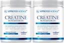 Schválený vědecký kreatin Monohydrát Powder with BioPerine - Podporuje Lean Muscle Growth and Recovery - 360 Servings - 5000mg per Serving - Neochucené - Non- GMO, Vegan