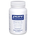 Čisté enkapsulace Vitamin D3 125 mcg (5000 IU) - dodatek k podpoře kosti, kloubu, prsu, srdce, kolonu a imunitního zdraví * - s vitaminem D - 250 Kapsle