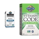 Zahrada života Dr. Probiotika Platinum Series Obnovit 200 miliard CFU & vitamin B Komplex - Vitamin kód Syrový B Komplex - 120 Vegan Kapsle