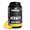 DownRange Mermite Syrovátkový protein prášek, Post Workout Muscle Recovery a Energy Support, Drink Mix dodatek s 20g Syrovátkový protein, 9g Amino Acid, 30 Služeb (Banana)