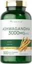 Carlyle Ashwagandha dodatek pro ženy a muže 124; 3000mg kapsle 124; 300 kapsle 124; Herb Root Extract s Black Pepper 124; Non- GMO a gluten zdarma