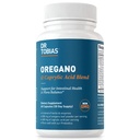 Dr. Tobias Oregano a Capyl Acid Blend, Gut Flora Balance Complex s probiotiky a enzymy pro střevní a imunitní podporu, Gut Zdravotní doplňky pro ženy a muže, 60 Kapsle, 30 Služeb