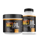 Úmyslně Bare MCT olejový prášek (50 Doručování) a MCT olejové kapsle Bundle