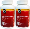 Member 's Mark 500mg Extra Strength Acetaminophen MegaSize 2Pack (600 Count Each) 7hm2Dcs