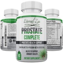 Prostate Kompletní Bylinné Zdraví Supplements pro muže, Saw Palmetto Štípající Nettle Pygeum Beta- sitosterol Reishi Shiitake, 90 Počet kapsle